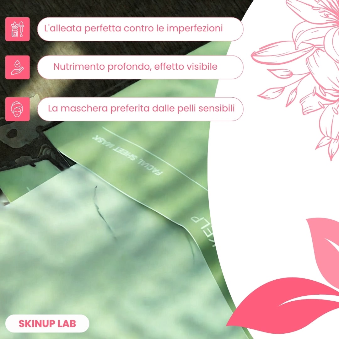 Maschera alle alghe marine