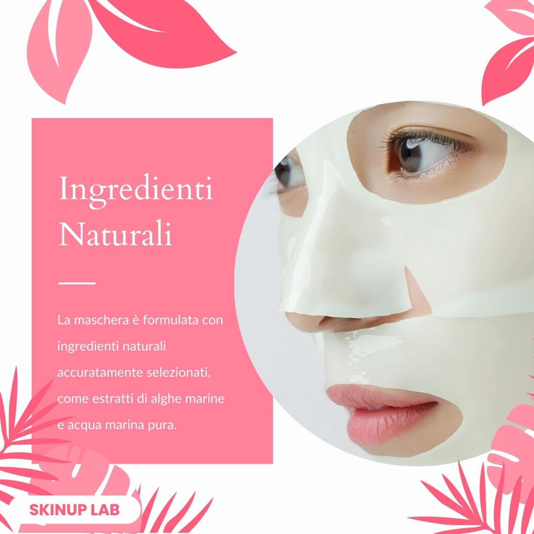 Maschera alle alghe marine
